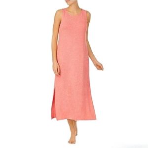 Donna Karan Nightgown Dress Sleeveless Peach Color Size S